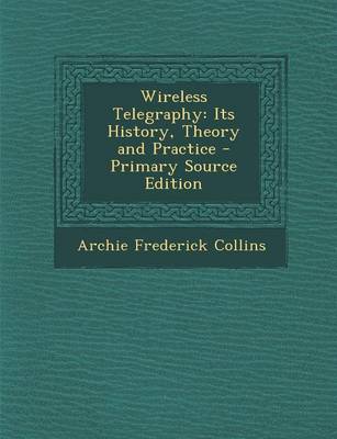 Book cover for Wireless Telegraphy