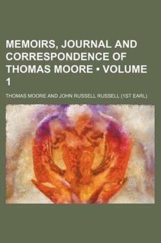Cover of Memoirs, Journal and Correspondence of Thomas Moore (Volume 1)