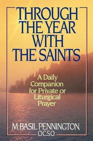 Cover of Through the Year with the Saints