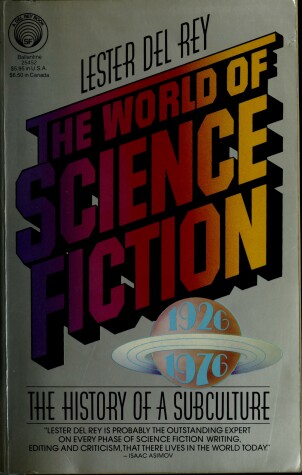 Book cover for The World of Science Fiction, 1926-1976