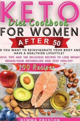 Cover of Keto Diet Cookbook For Women After 50