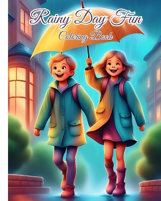 Book cover for Rainy Day Fun Coloring Book