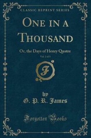 Cover of One in a Thousand, Vol. 2 of 3