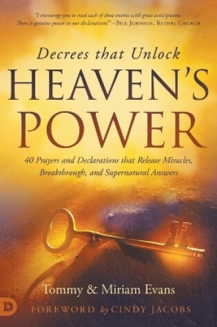 Cover of Decrees that Unlock Heaven's Power