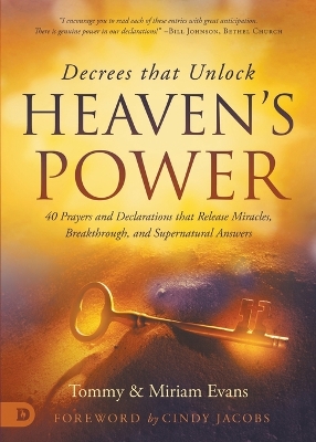 Book cover for Decrees that Unlock Heaven's Power
