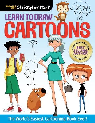 Book cover for Learn to Draw Cartoons