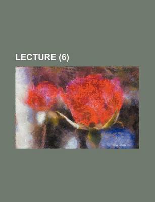 Book cover for Lecture (6)