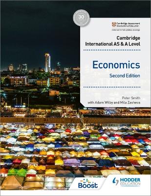 Book cover for Cambridge International AS and A Level Economics Second Edition