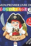 Book cover for Mon premier livre de coloriage - Pirate 1 - Edition nuit