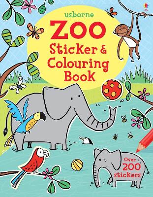 Cover of Zoo Sticker and Colouring Book