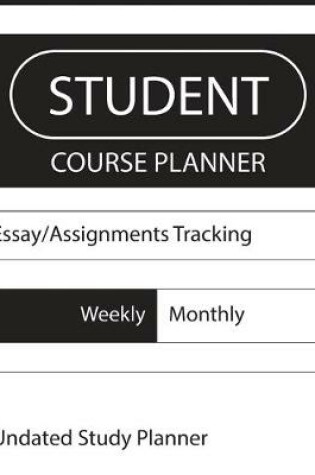 Cover of Student Course Planner