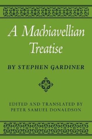 Cover of A Machiavellian Treatise