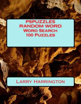 Book cover for PSPUZZLES RANDOM WORD Word Search 100 Puzzles