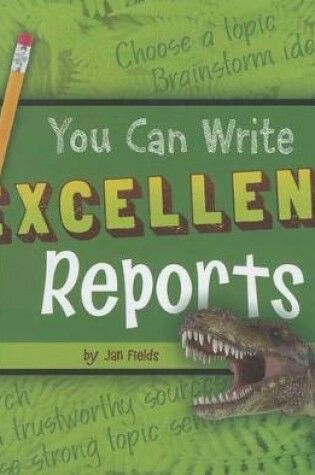 Cover of You Can Write Excellent Reports