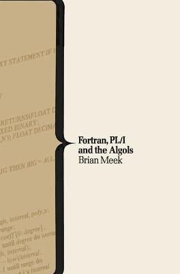 Book cover for Fortran, P. L./1 and the Algols