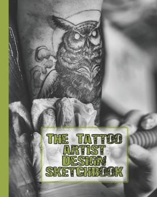 Book cover for The Tattoo artist design sketchbook