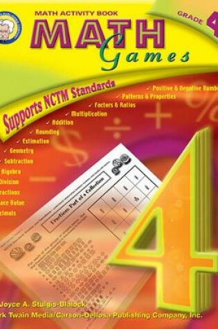 Cover of Math Games, Grade 4