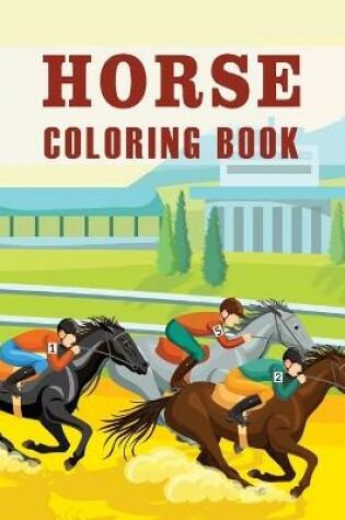 Cover of Horse Coloring Book