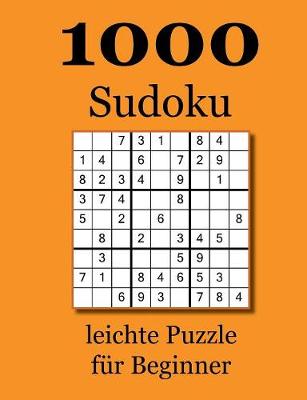 Book cover for 1000 Sudoku leichte Puzzle für Beginner