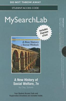 Book cover for MyLab Search with Pearson eText -- Standalone Access Card -- for A NEW History of Social Welfare