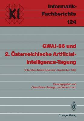 Cover of Gwai-86 Und 2. Osterreichische Artificial-intelligence-tagung