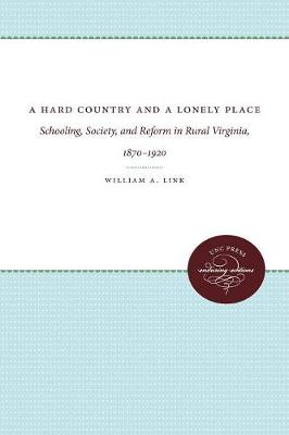 Book cover for A Hard Country and a Lonely Place