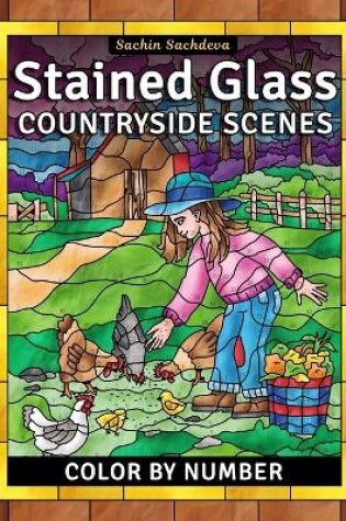 Cover of Stained Glass Countryside Scenes