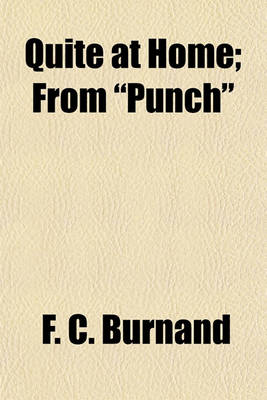 Book cover for Quite at Home; From "Punch"