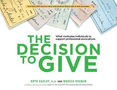 Book cover for The  Decision to Give
