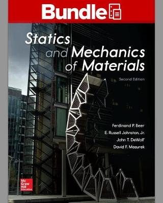 Book cover for Package: Loose Leaf for Statics and Mechanics of Materials with 1 Semester Connect Access Card