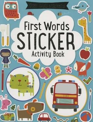Book cover for First Words Sticker Book