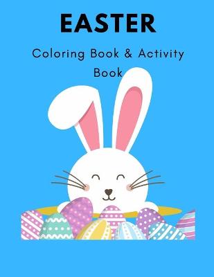 Book cover for Easter Coloring Book Activity Book