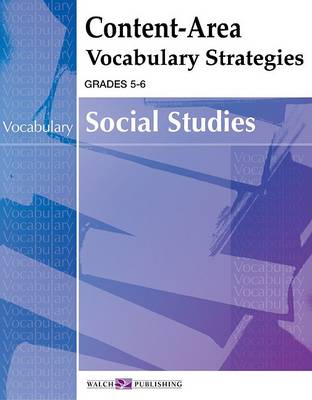 Cover of Content-Area Vocabulary Strategies for Social Studies