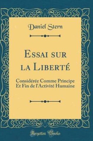 Cover of Essai Sur La Liberte