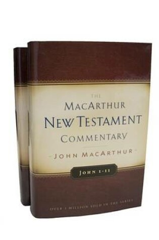 Cover of John 1-21 MacArthur New Testament Commentary Two Volume Set