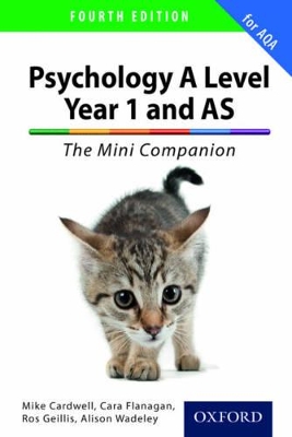 Book cover for The Complete Companions: AQA Psychology A Level: Year 1 and AS Mini Companion