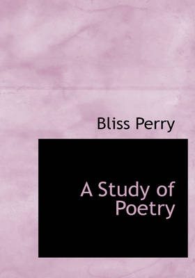 Cover of A Study of Poetry