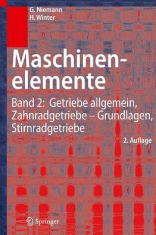 Cover of Maschinenelemente Vol 2