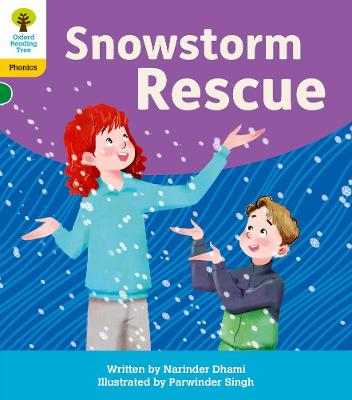 Book cover for Oxford Reading Tree: Floppy's Phonics Decoding Practice: Oxford Level 5: Snowstorm Rescue