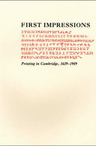 Cover of First Impressions