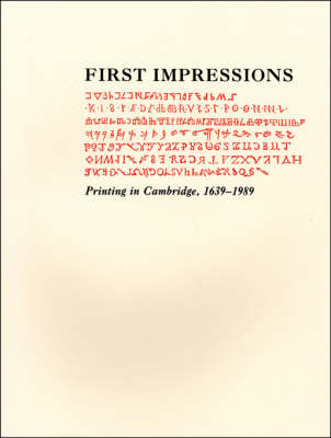 Book cover for First Impressions