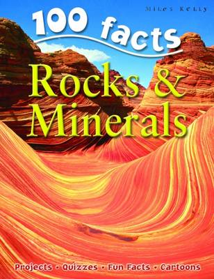 Book cover for 100 Facts Rocks & Minerals