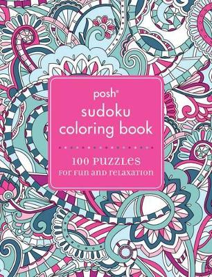 Book cover for Posh Sudoku Adult Coloring Book