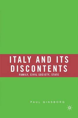 Book cover for Italy and Its Discontents