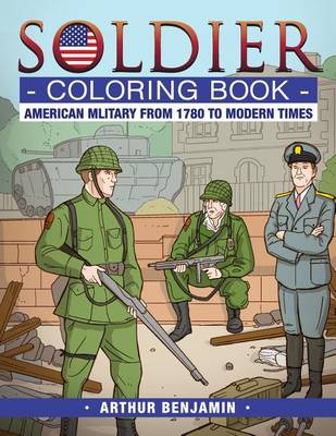 Book cover for Soldier Coloring Book