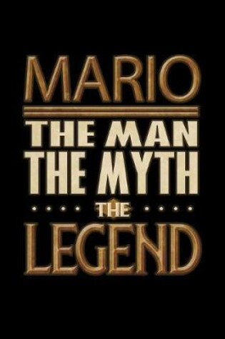 Cover of Mario The Man The Myth The Legend