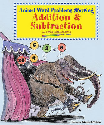 Book cover for Animal Word Problems Starring Addition and Subtraction