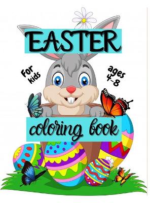 Book cover for Easter Coloring Book for Kids