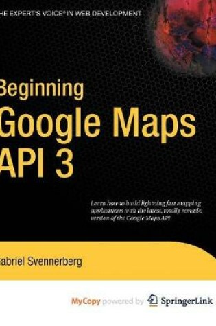 Cover of Beginning Google Map Application