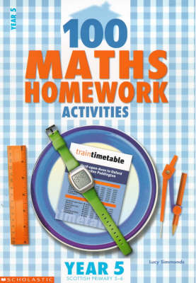 Cover of 100 Maths Homework Activities for Year 5